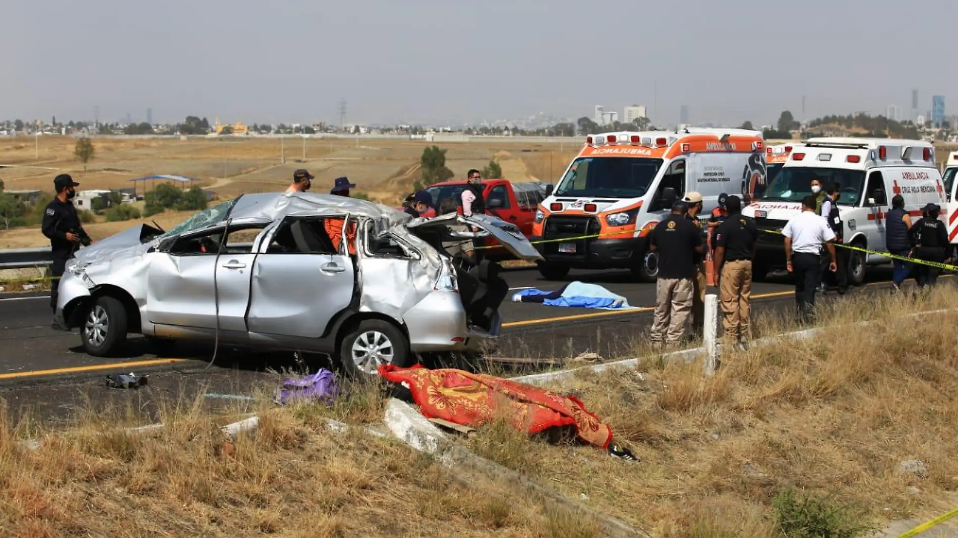 ACCIDENTE VIA ATLIXCAYOTL